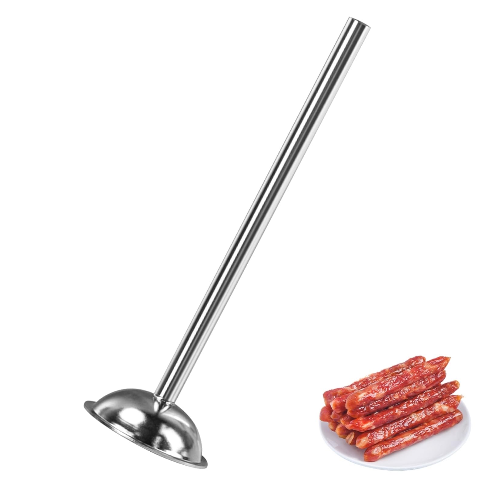 MEANYU 10mm sausage stuffer tube opening enhances precise filling for fine sausages