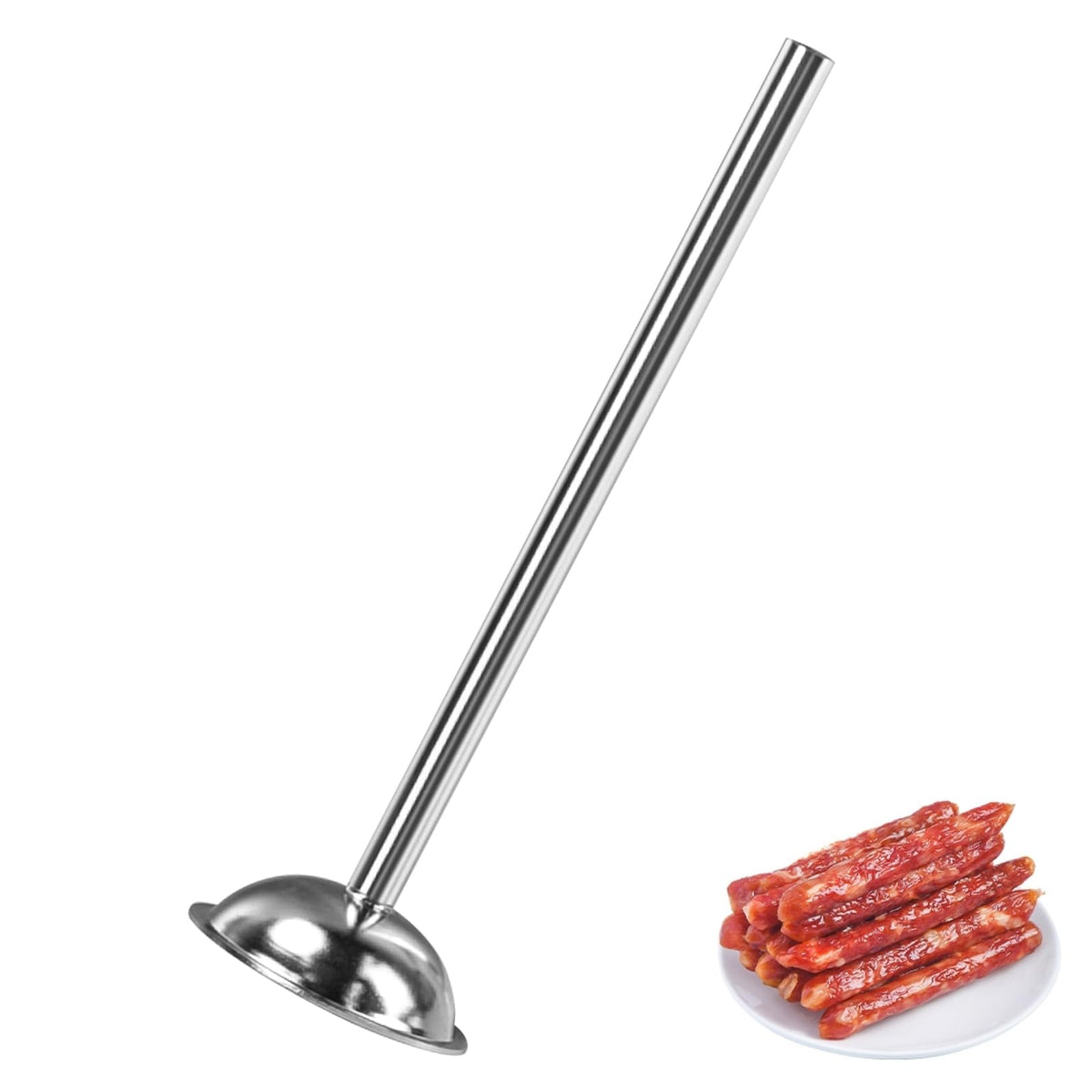 MEANYU 10mm sausage stuffer tube opening enhances precise filling for fine sausages