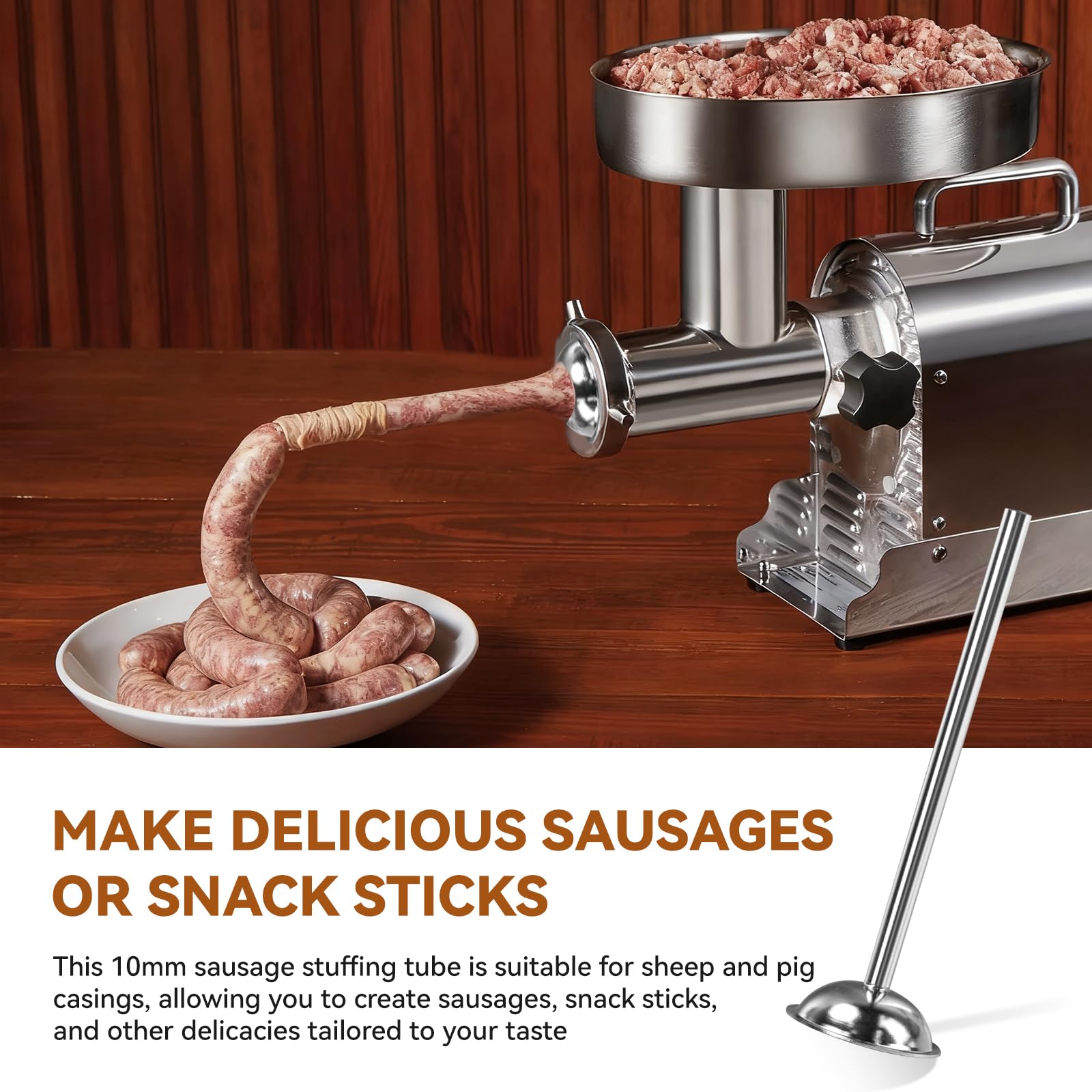 MEANYU universal sausage stuffer works with sheep and pig intestines