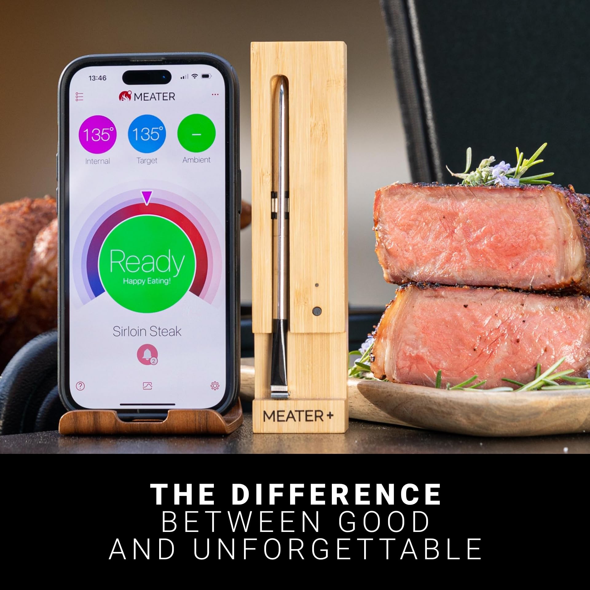 Meater Plus is dishwasher safe for quick cleanup after grilling