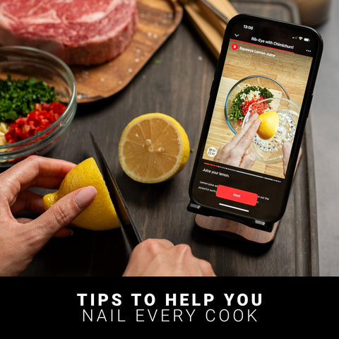 Meater Pro Duo app control with iOS and Android compatibility.