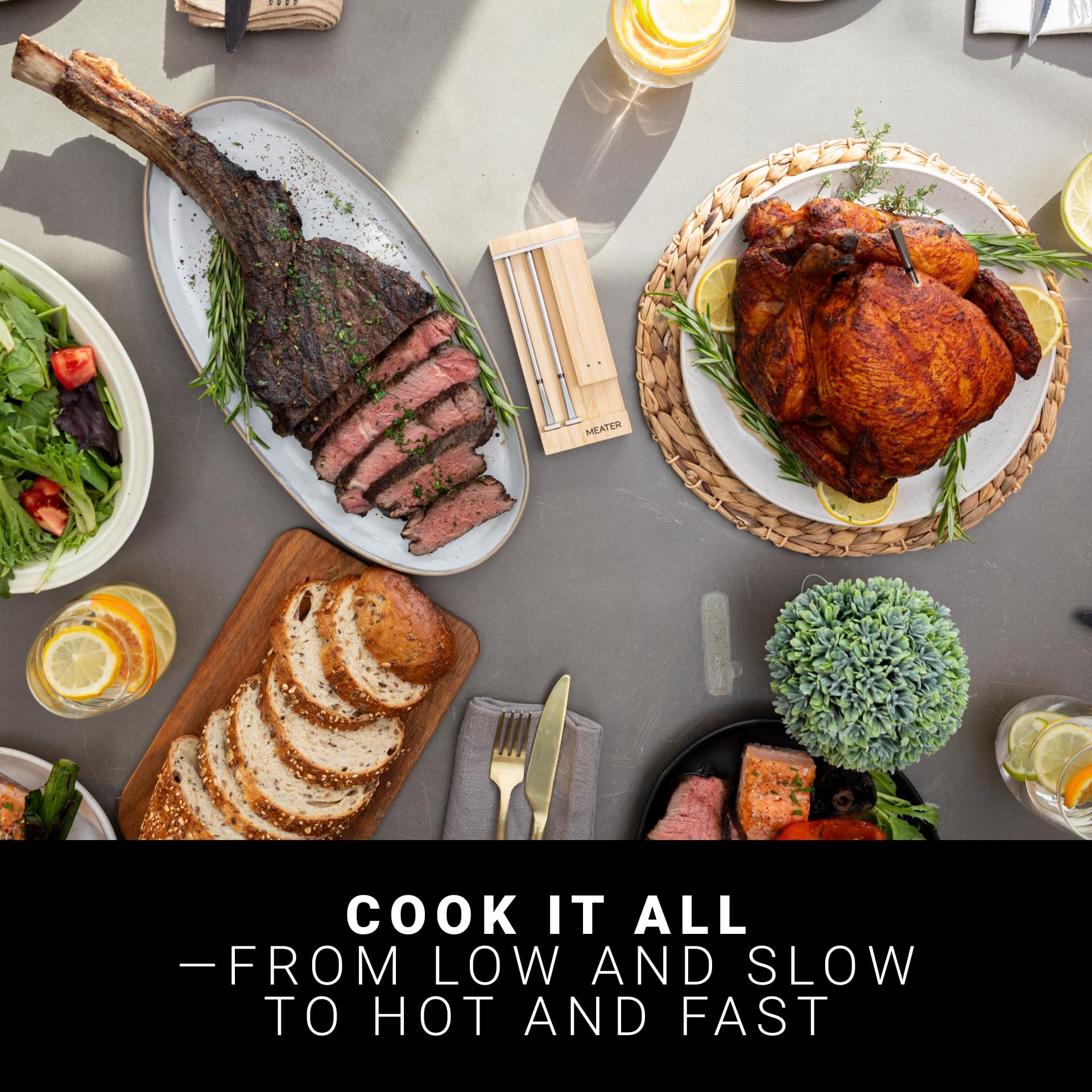 Meater Pro Duo guided cook system provides step-by-step alerts.