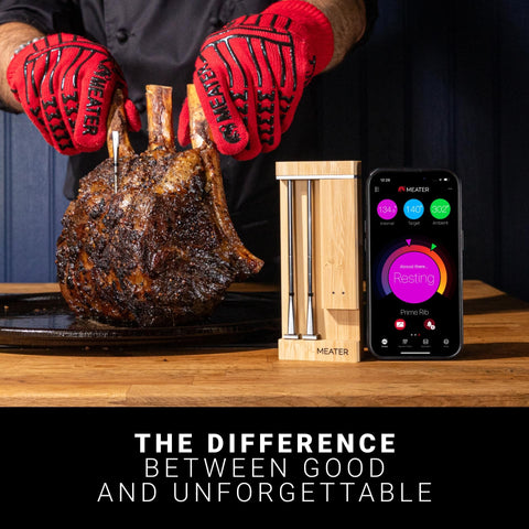 Meater Pro Duo long-range monitoring across your kitchen or patio.