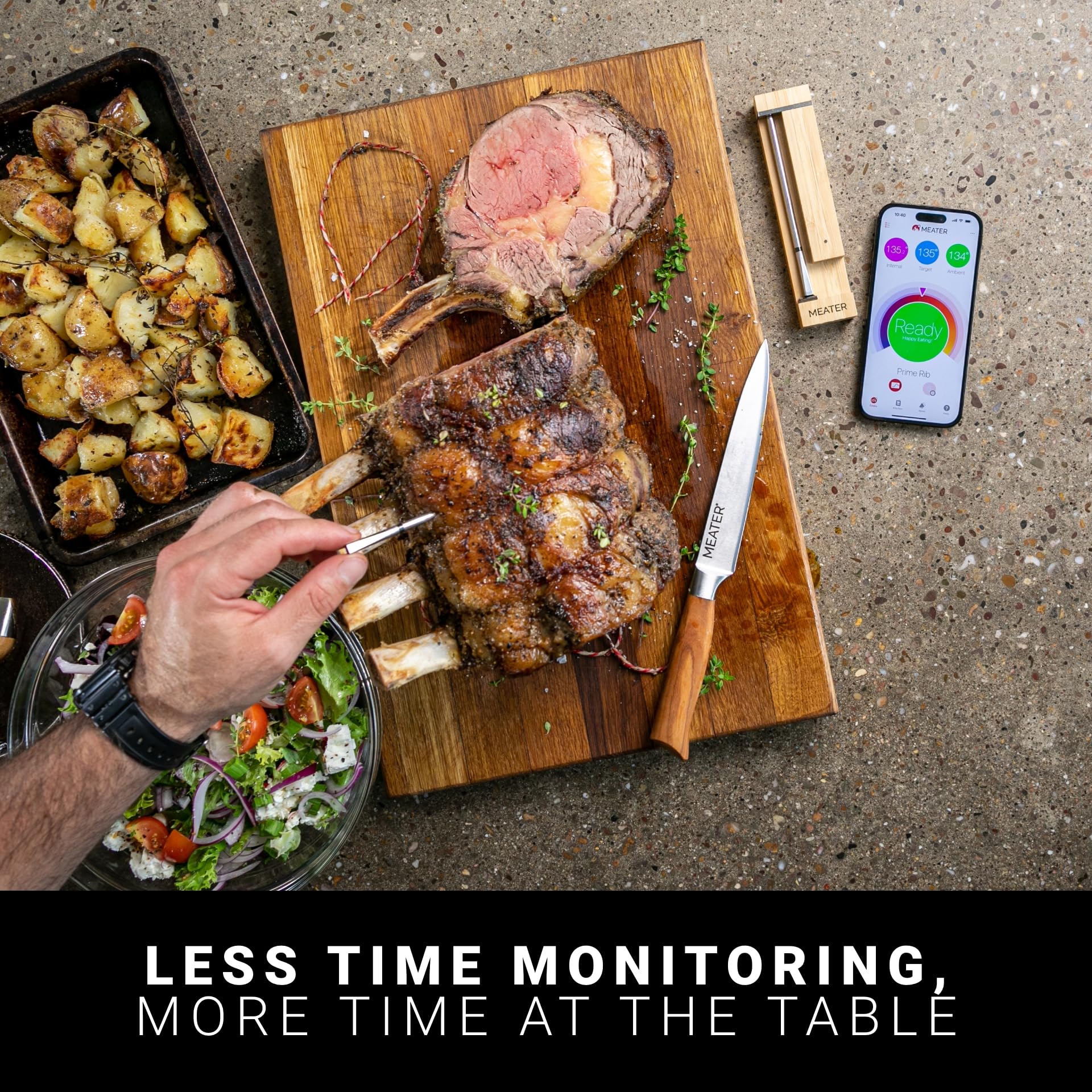 MEATER Pro sous vide and deep fry versatility in one tool
