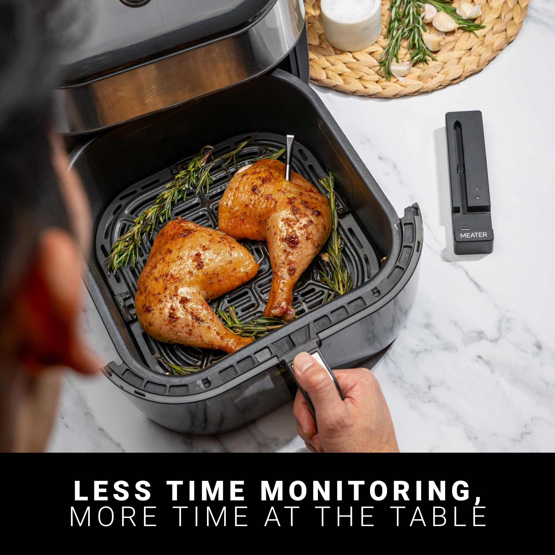 Meater SE suitable for grilling, roasting, smoking, and baking with guidance.