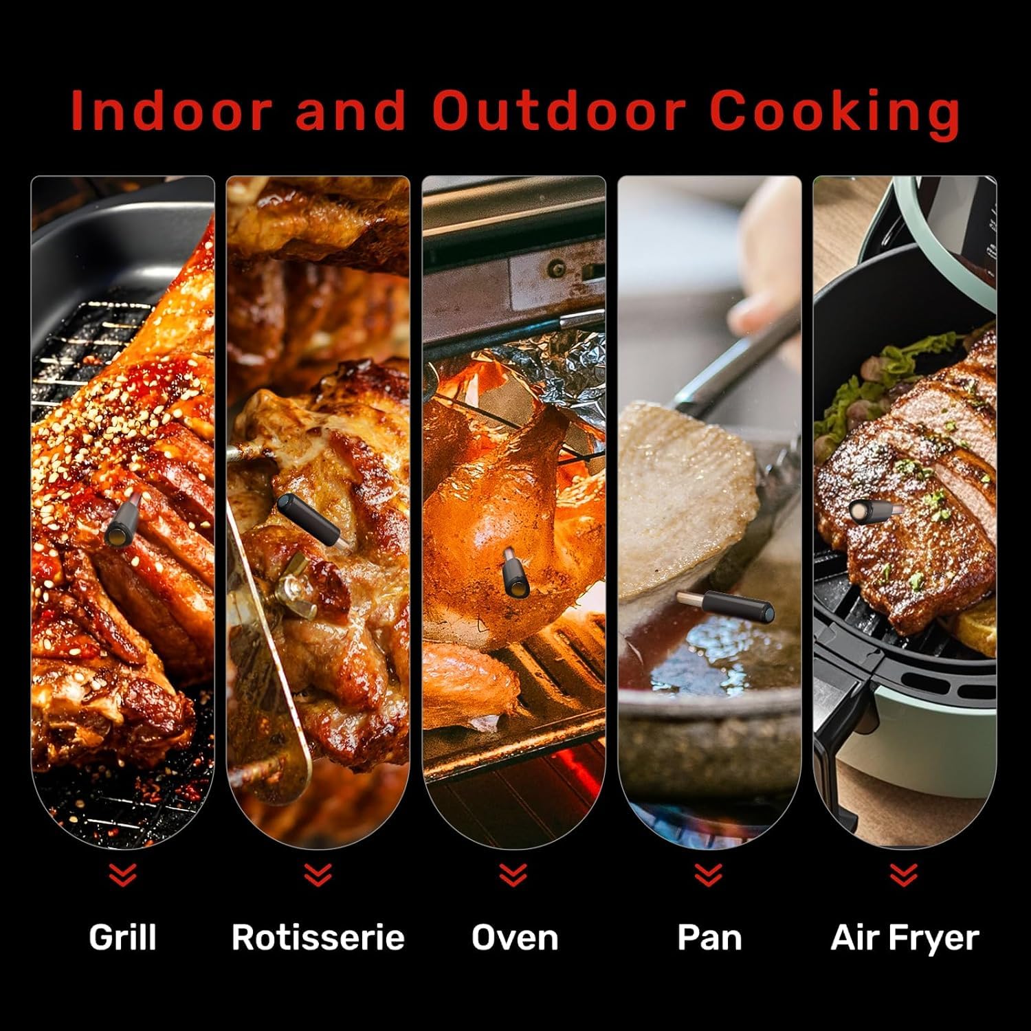 Meatmeet Pro quick-charge feature keeps you ready for last-minute cooks