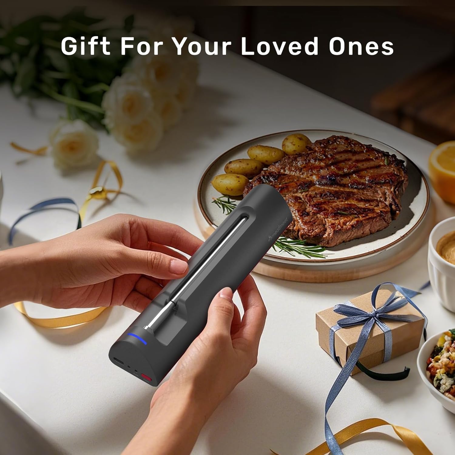 Meatmeet S Pro gift-ready packaging for cooking enthusiasts.