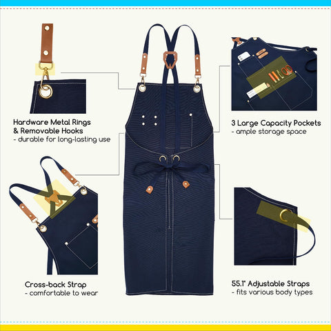 MEEDEN cross-back adjustable straps ensure a comfortable fit