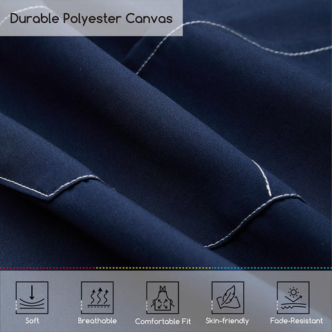 MEEDEN durable polyester canvas resists wear after repeated washes