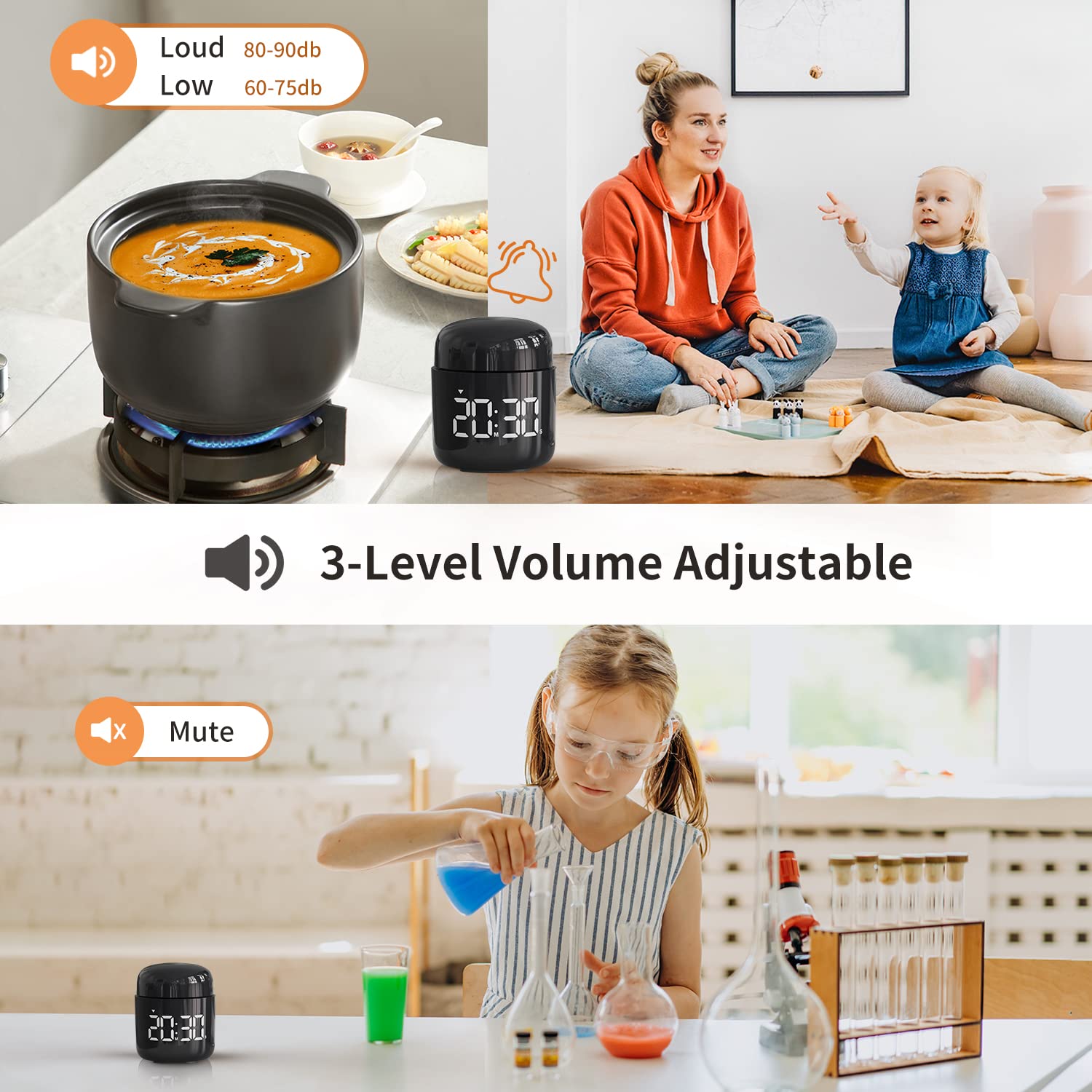 MeesMeek 3-inch display keeps remaining time visible from across the room