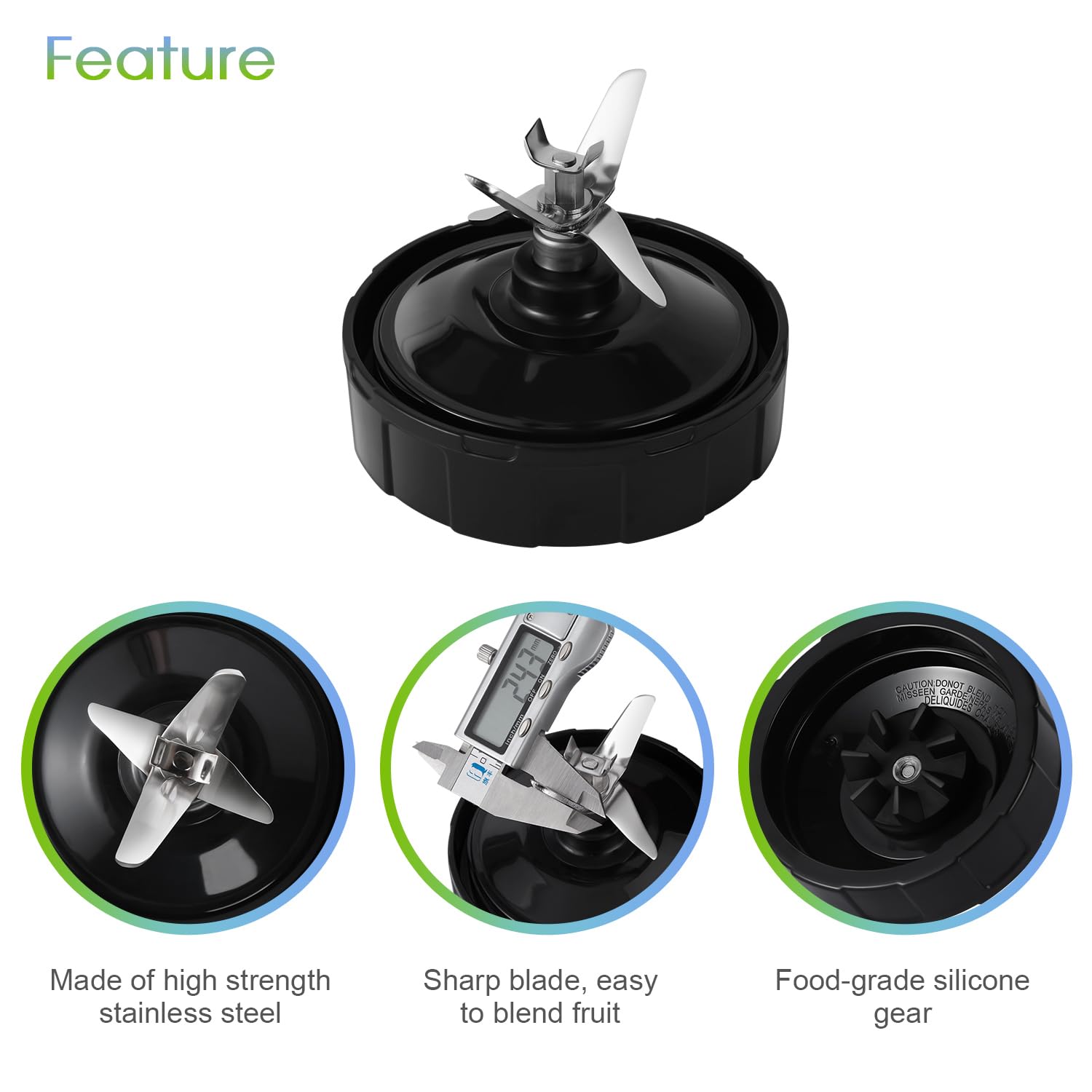 Meet JUICE 10cm blade compatibility across Ninja models.
