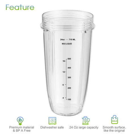 Meet JUICE replacement kit: durable, clear cups.