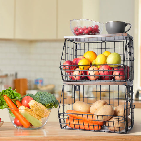 Bread and spice jars neatly stored in a versatile kitchen basket.