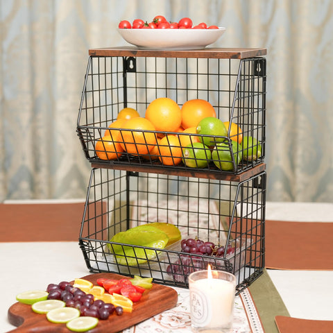 Mefirt multi-use storage for fruit, vegetables, jars, and more.