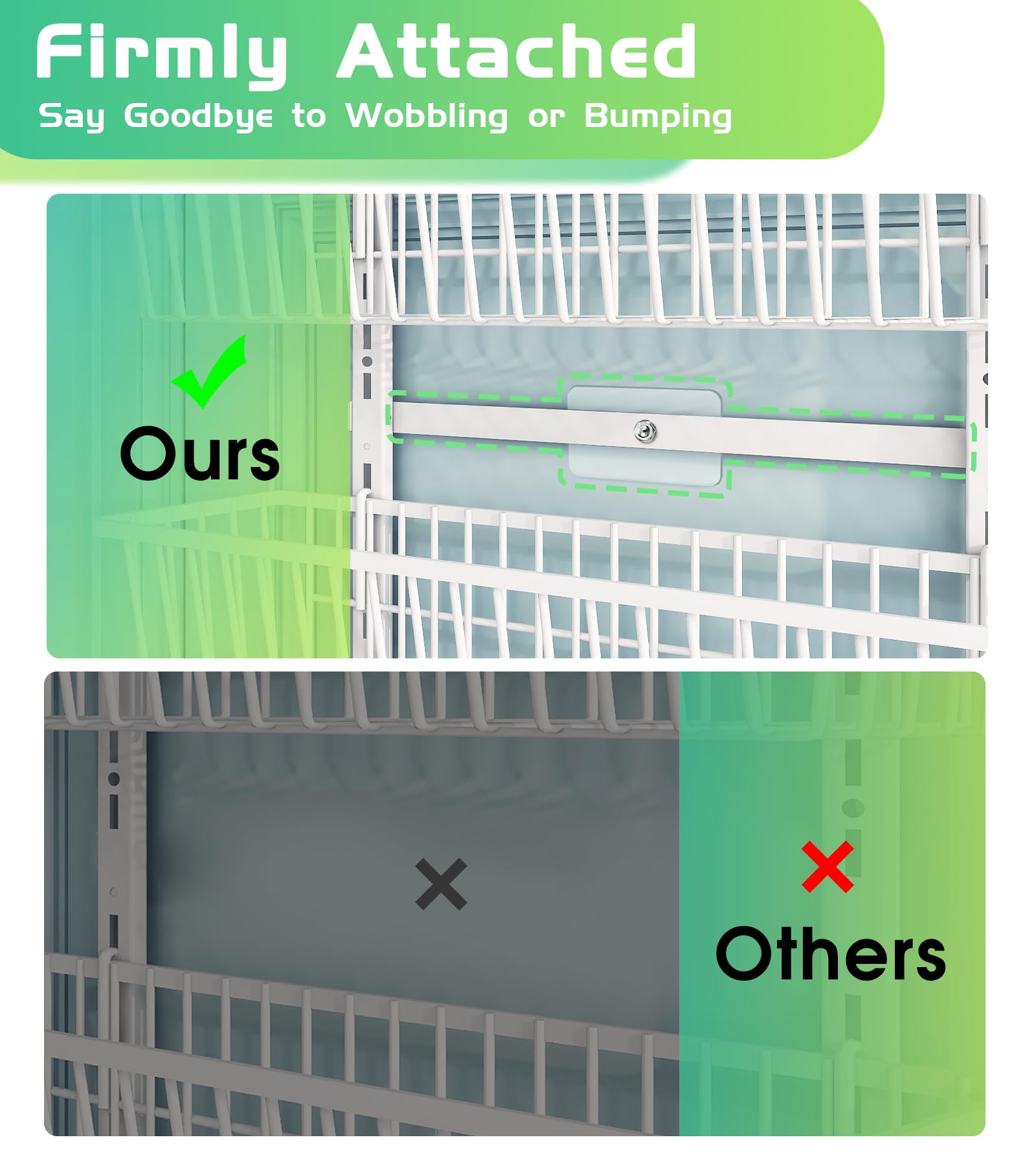 Mefirt door-hanging organizer fits standard doors for quick setup.