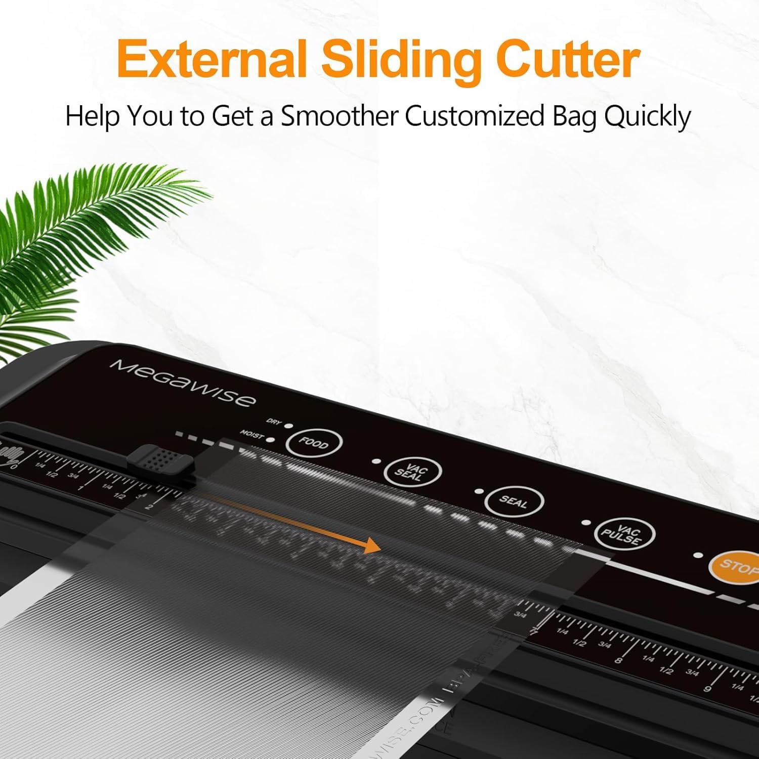 MEGAWISE compact design; easy storage in small kitchens.