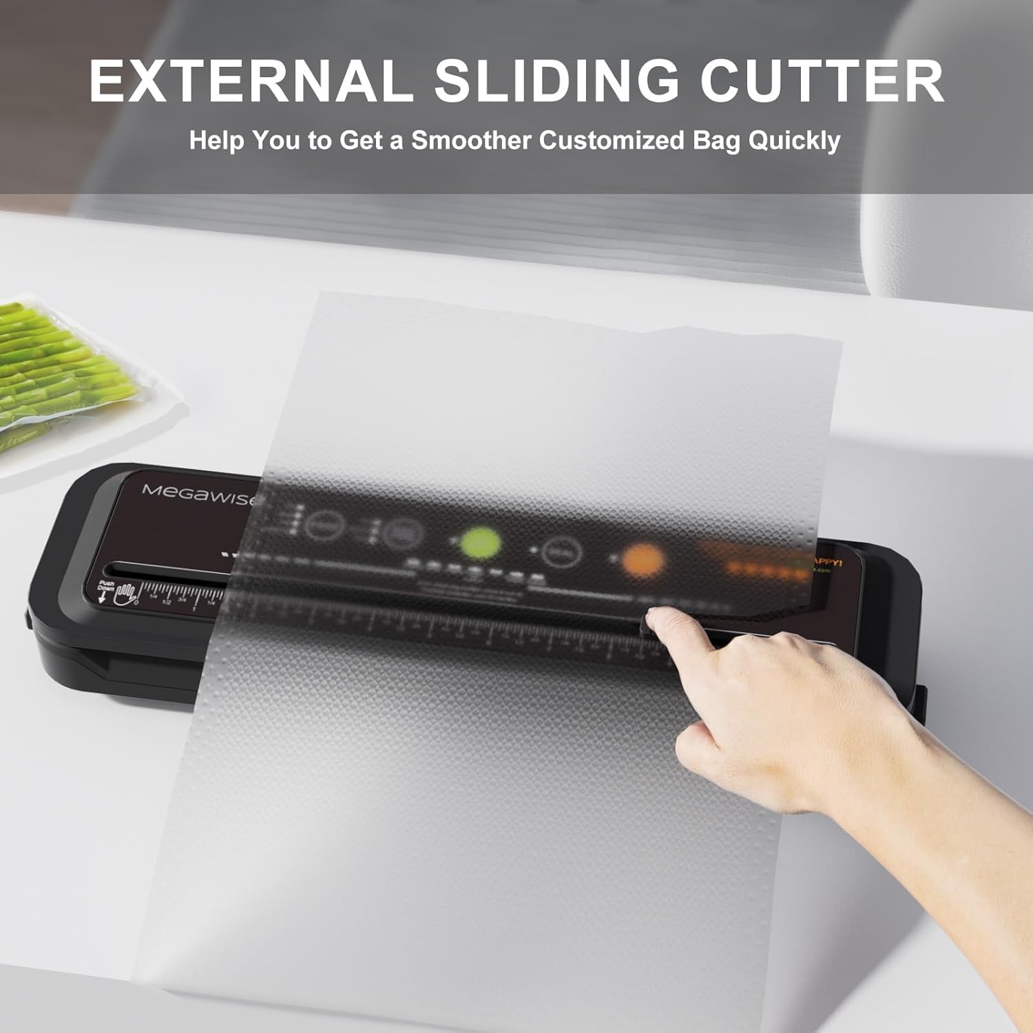 Includes 10 BPA-free bags for immediate sealing