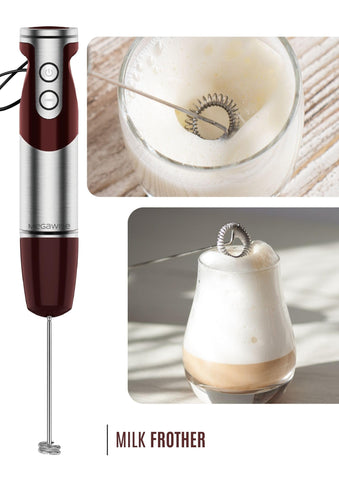 MEGAWISE Pro milk frother whisk for creamy dairy creations