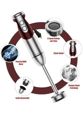 MEGAWISE Pro turbo-mode blade assembly for fast blending