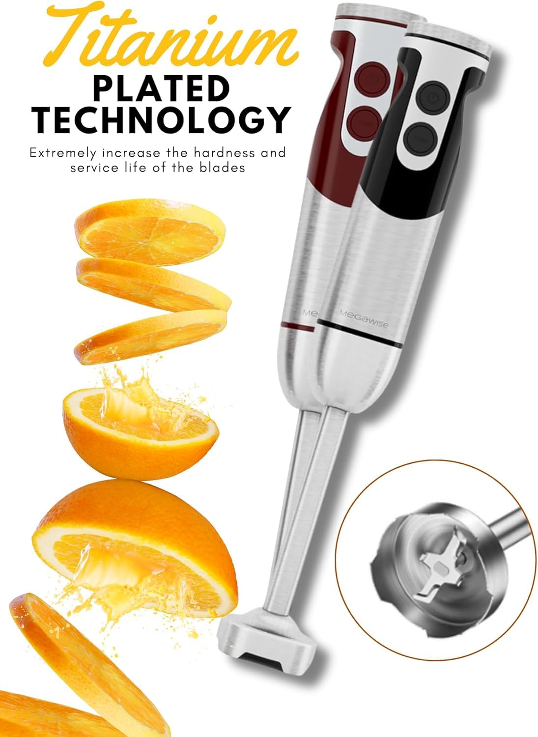 MegaWise Pro milk frother creates creamy drinks and toppings