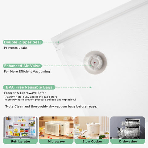 Mehomeli compact sealer offers six times longer freshness for leftovers.