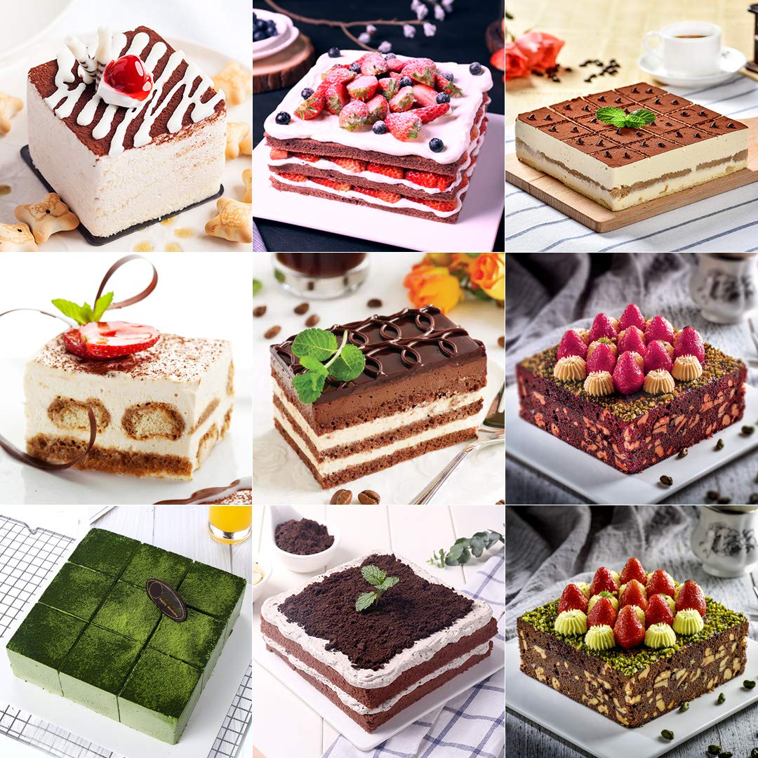 Meichu adjustable cake ring adapts from 6 to 12 inches