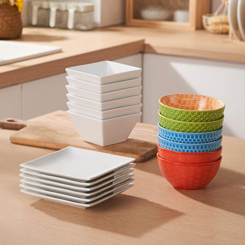 Meideal compact bowls for snacks, dips, and desserts.