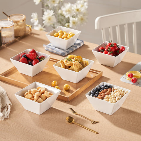 Meideal 13 oz bowls for salads or desserts, portion-friendly serving.