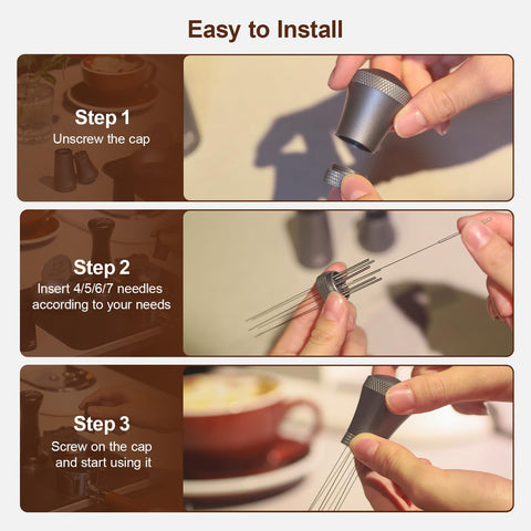 MEION WDT complete kit in use for cafe and home setups.