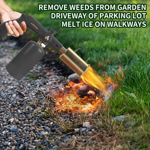 MEIRUBY torch lights charcoal and fire pits for easy outdoor ignition