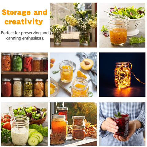 Melcars clear jar showcases colorful homemade contents.