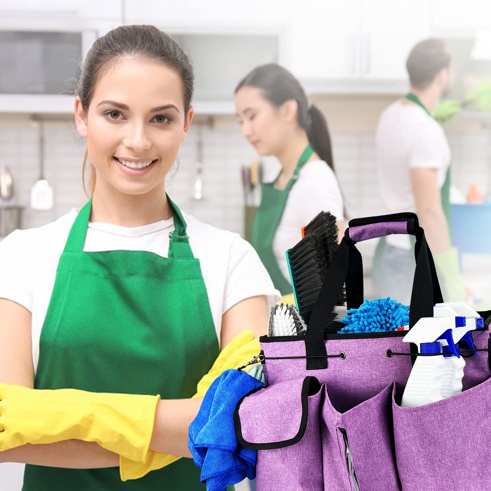 MELINON adjustable straps and handle offer comfortable carrying