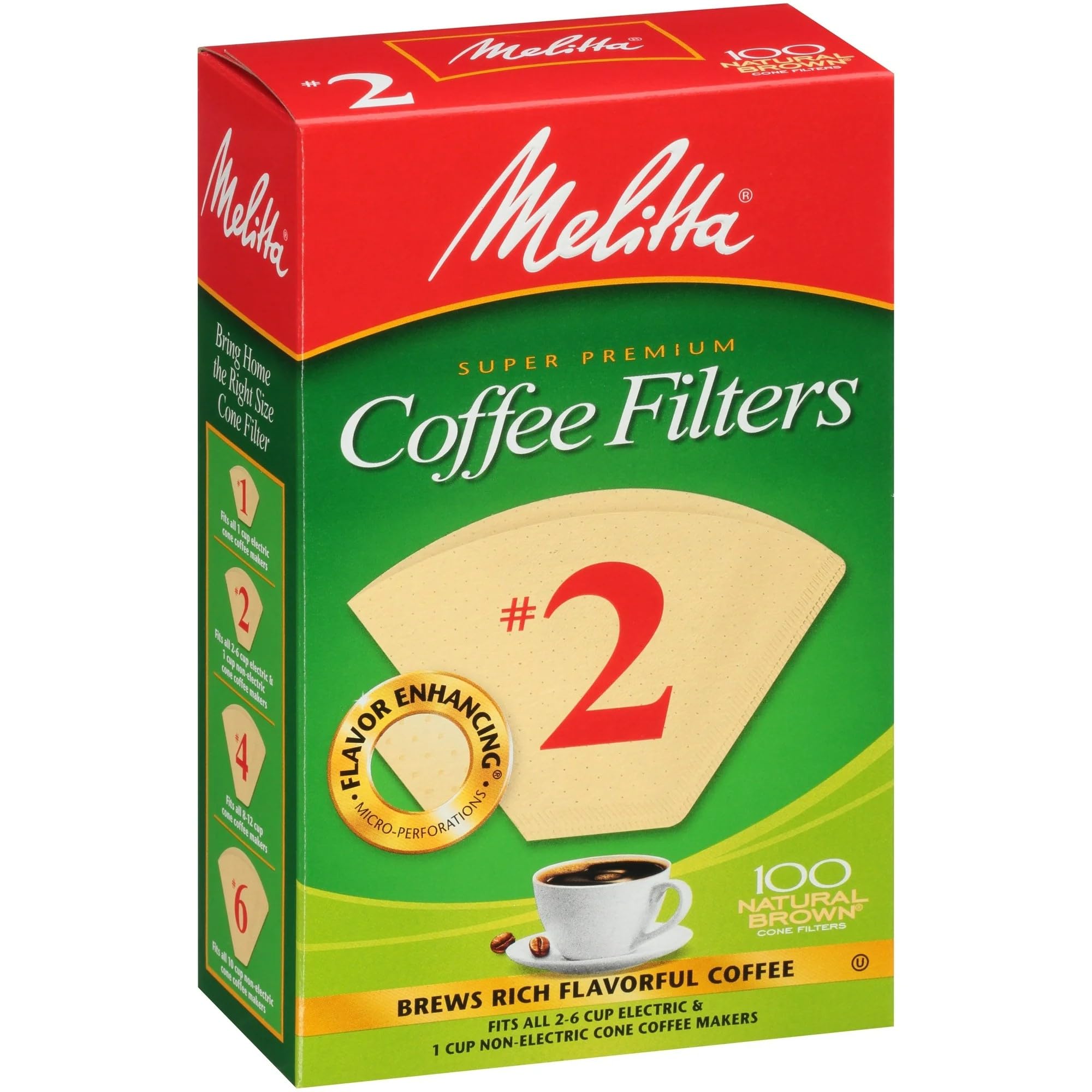 Melitta 622752 cone filters closeup shows microfine perforations for flavor.