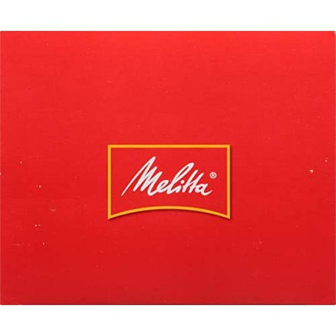 Melitta cone filter basket inside the brewer ready for fresh grounds