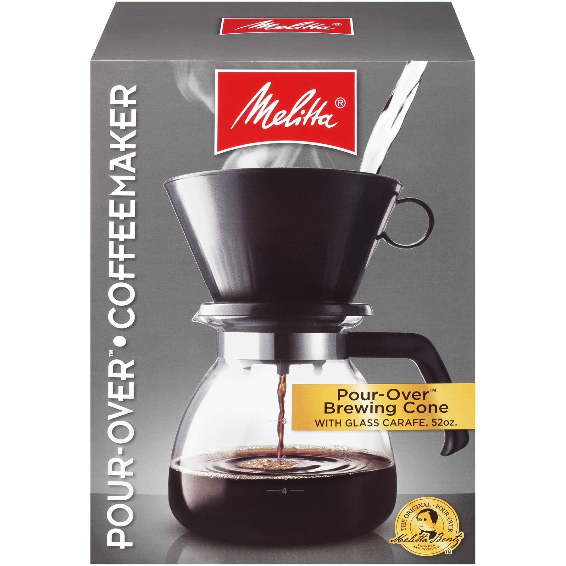 Melitta kitchen setup with pour-over morning routine