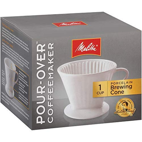 Brewing with the Melitta No. 2 cone enhances flavor control