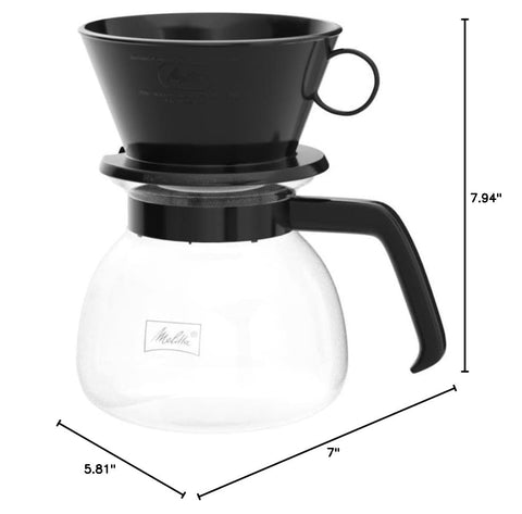 Melitta morning coffee session in the kitchen, ready in minutes.
