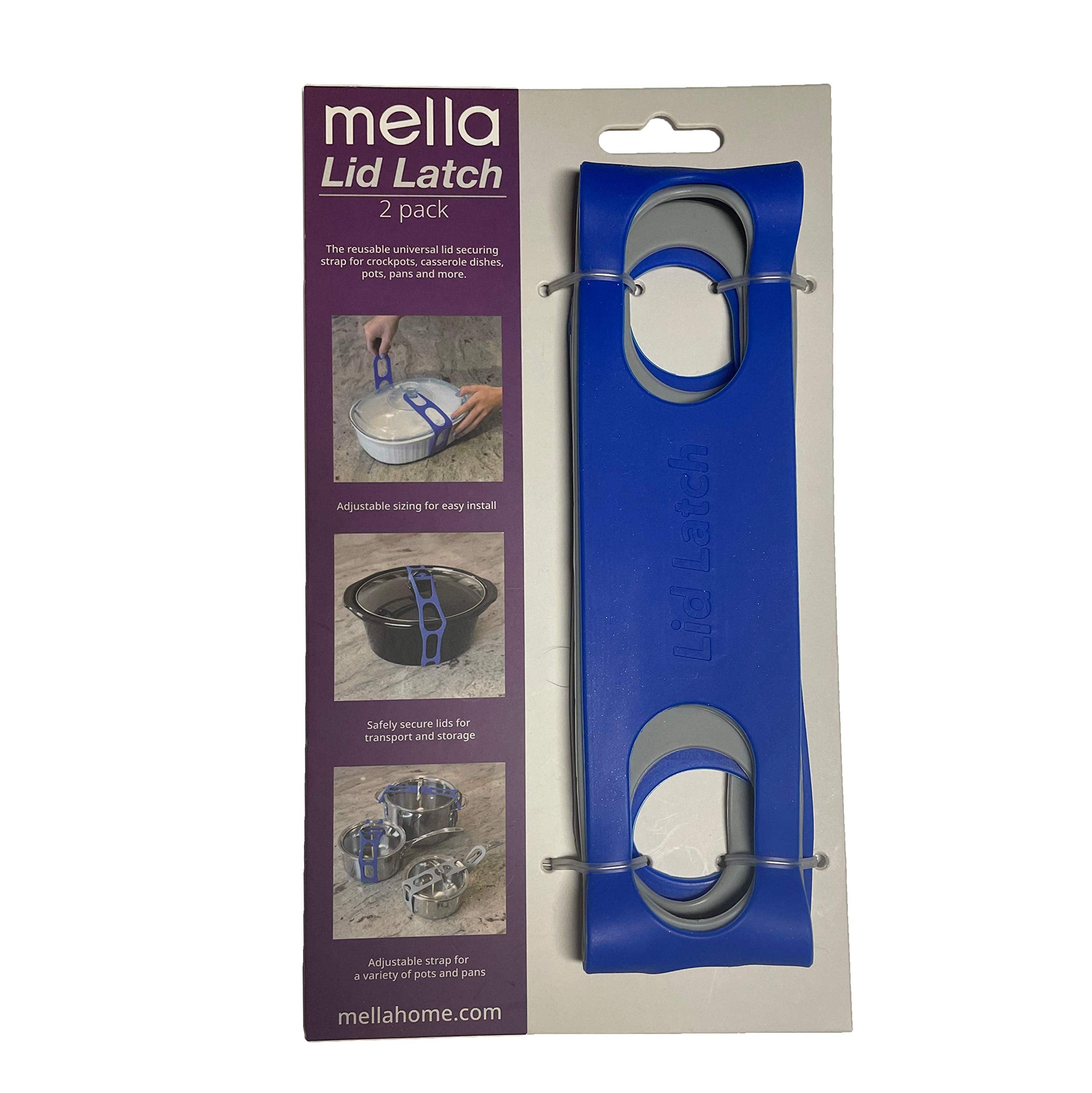 Mella Lid Latch being hand washed for easy cleanup.
