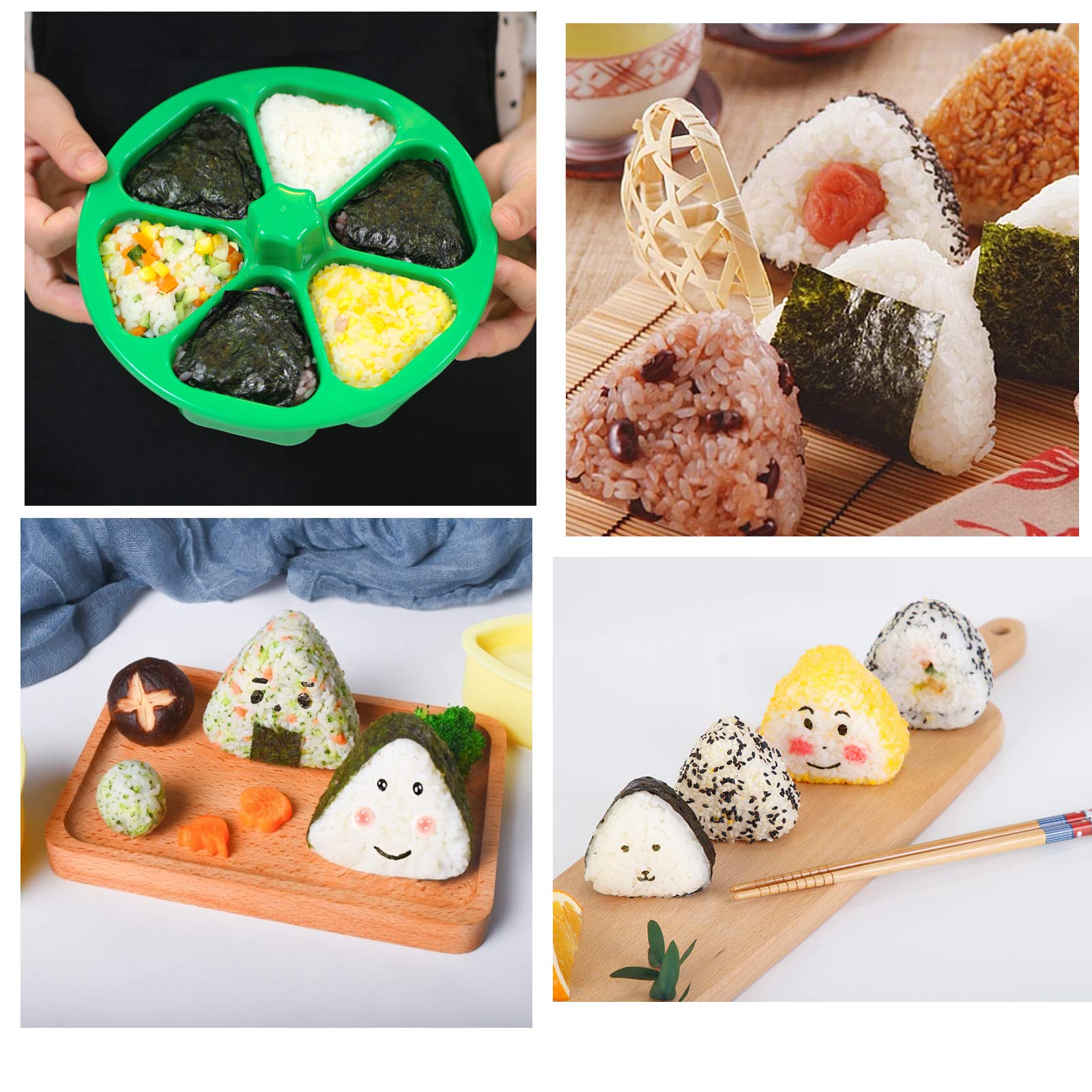 Melostu kitchen-friendly onigiri tool speeds family snack prep