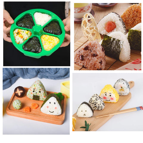 Melostu kitchen-friendly onigiri tool speeds family snack prep