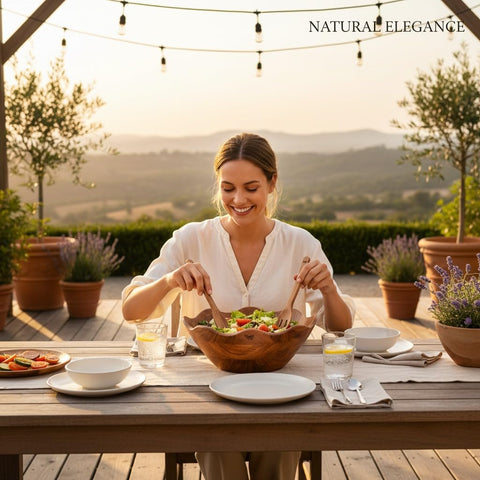 Melvvi family-dining setup pairs well with holidays and everyday meals.
