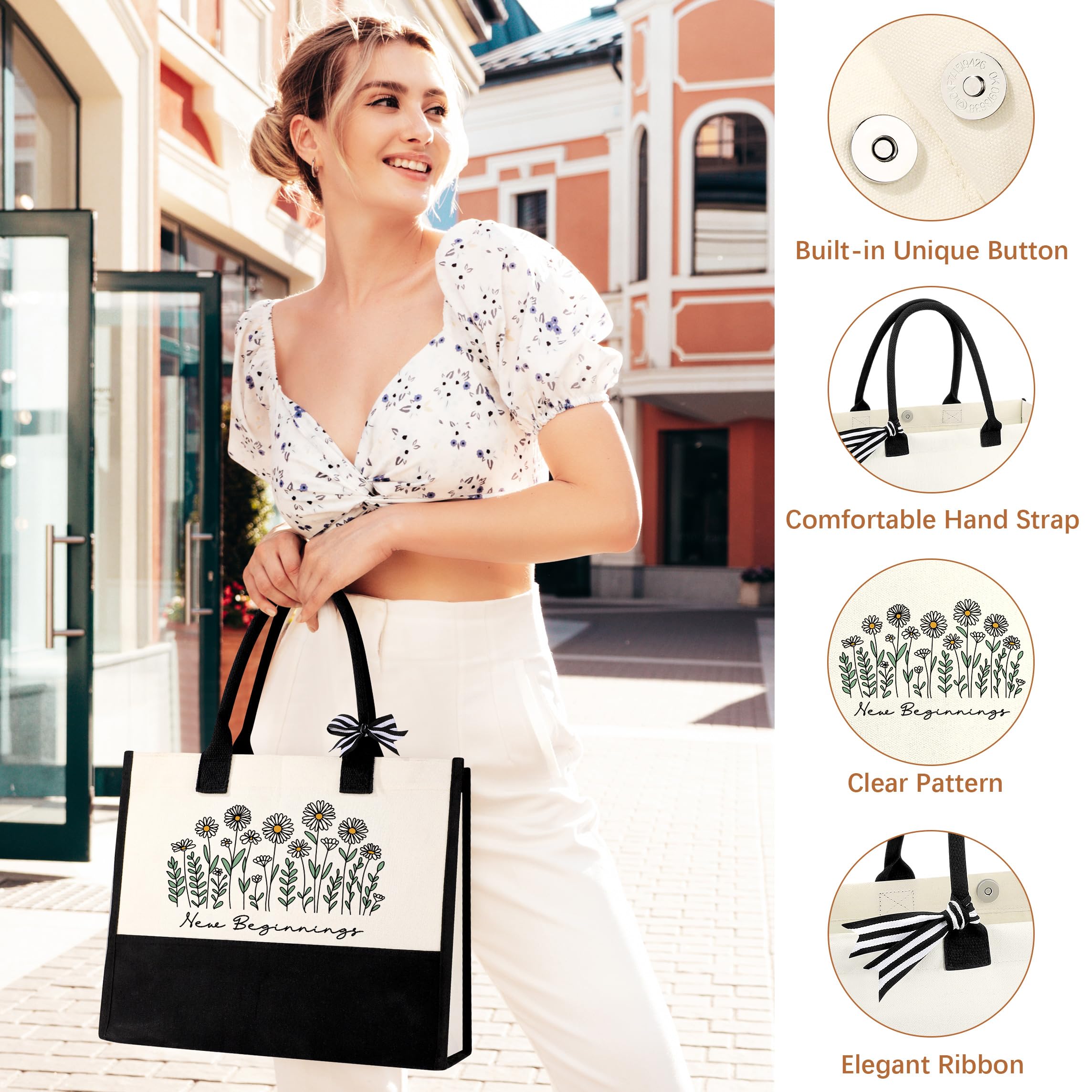 Memgift makeup bag with protective coating for durable daily use