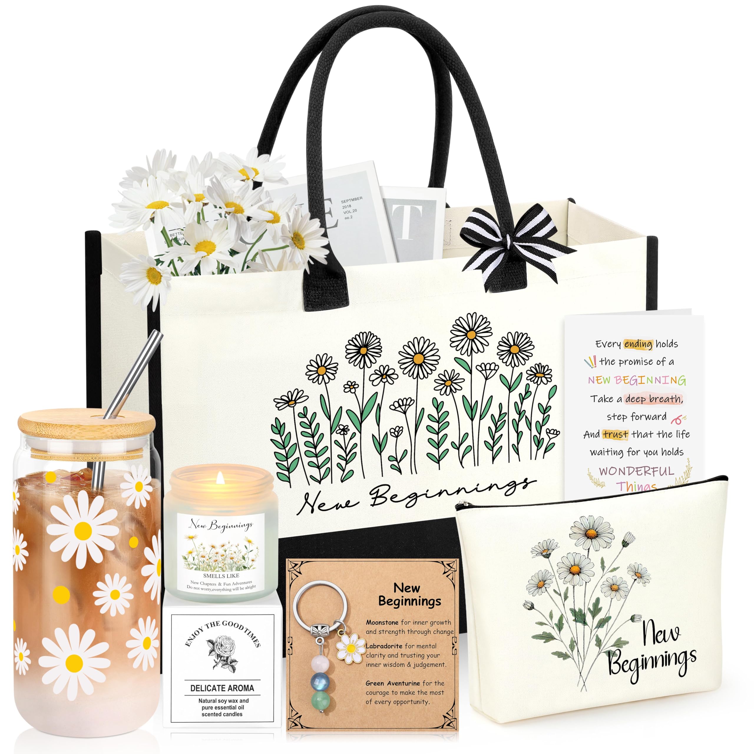 Memgift new beginnings gift box with 16 oz cup, ideal for celebrating life changes
