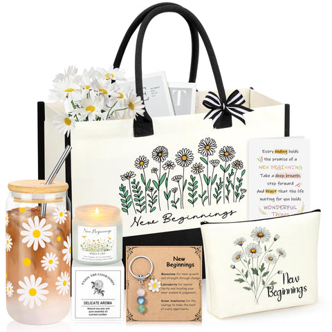 Memgift new beginnings gift box with 16 oz cup, ideal for celebrating life changes