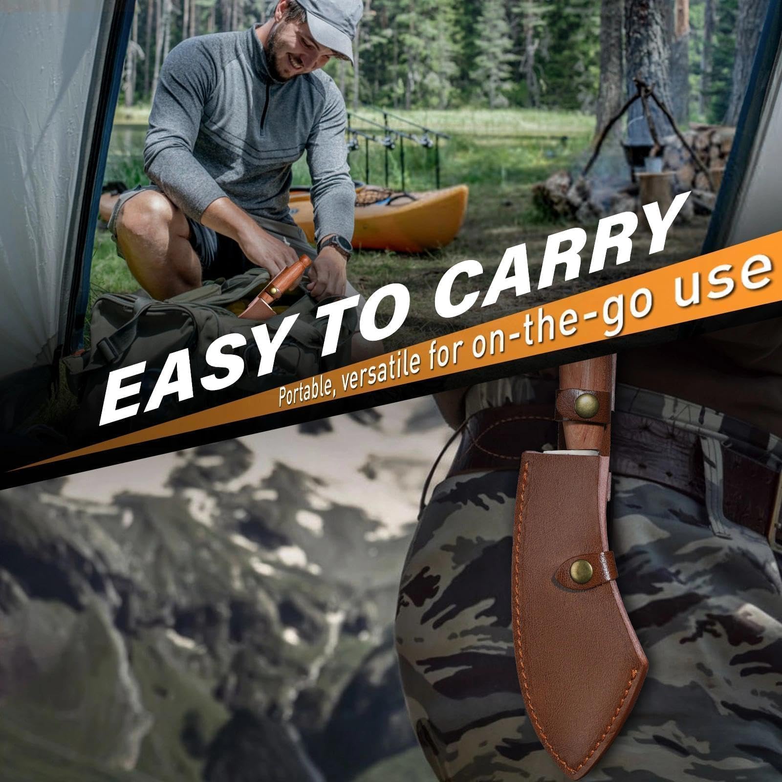 MEN WITH THE POT makes a thoughtful gift for outdoor cooks.