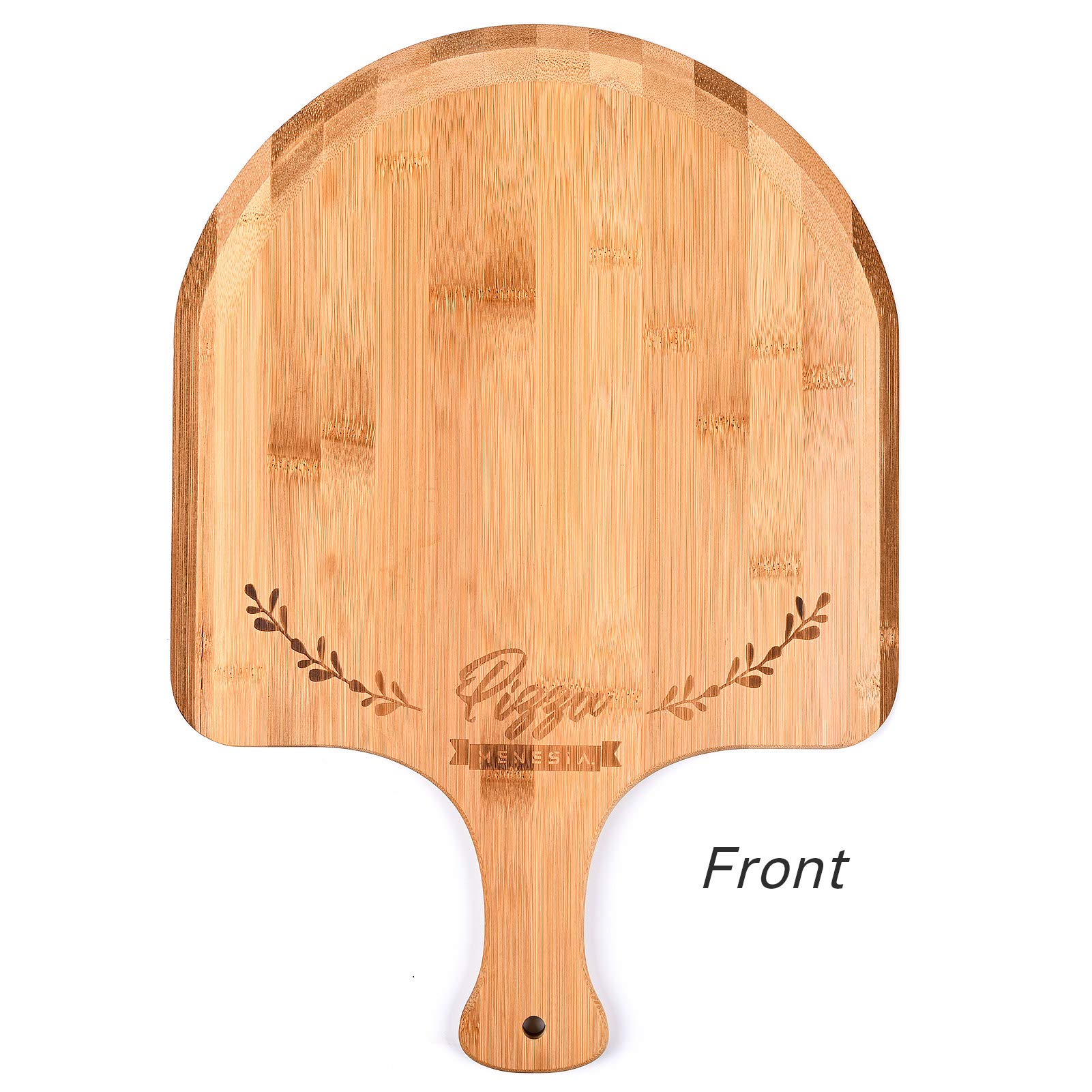 Menesia pizza peel with ergonomic handle for comfortable grip