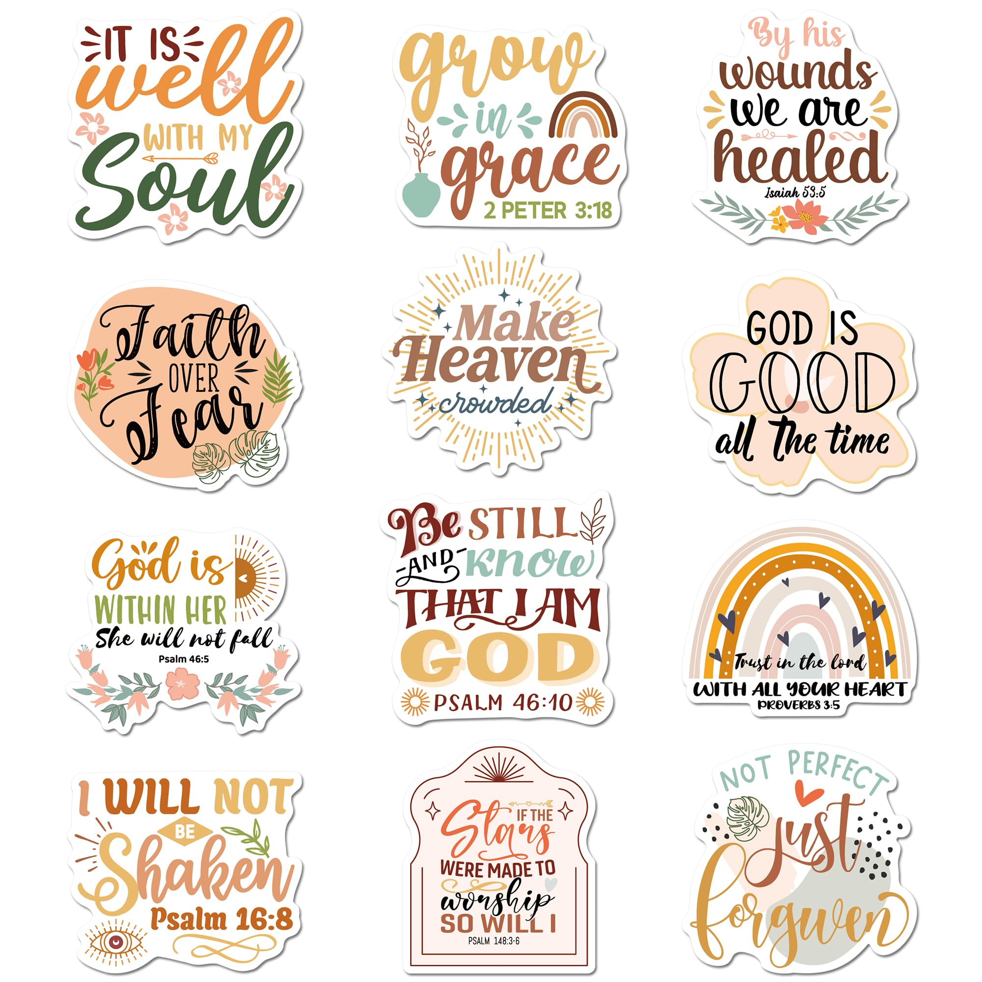 MENIFEND Bible verse fridge magnet boho design brightens kitchen decor