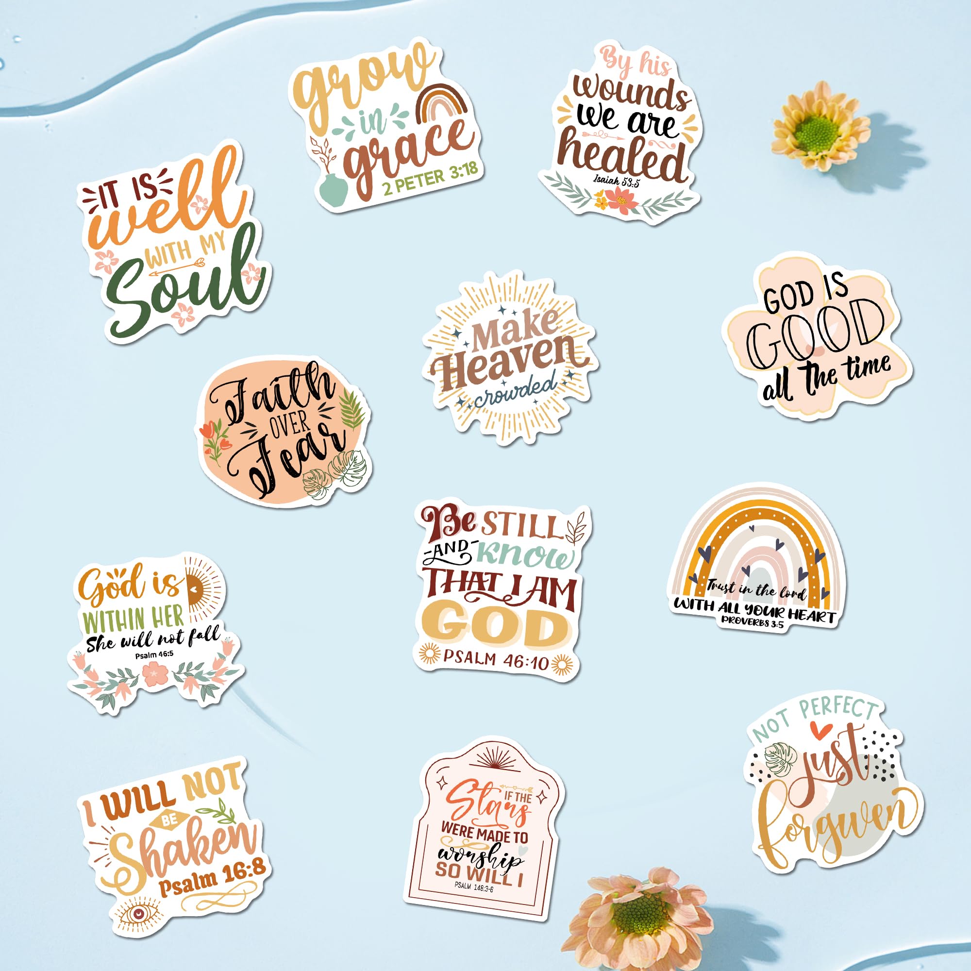 MENIFEND Bible verse magnets attach to metal surfaces ideal for lockers