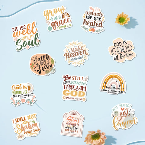 MENIFEND Bible verse magnets attach to metal surfaces ideal for lockers