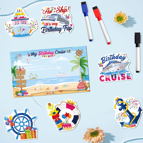 MENIFEND seven-piece set delivers instant festive decoration for birthdays at sea